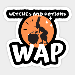 witches and potions WAP Sticker